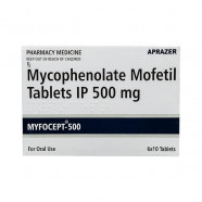 Купить Микофенолата мофетил (Myfocept-500) 500мг таблетки №60 в Самаре