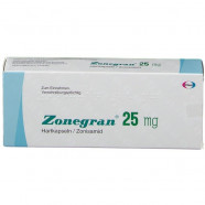 Купить Зонегран (Зонисамид) 25 мг Франция капсулы №14 в Самаре