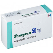 Купить Зонегран Зонисамид 50 мг капсулы №28 в Новосибирске