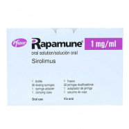 Купить Рапамун (Сиролимус) раствор для приема внутрь 1мг/мл 60мл в Самаре