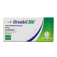 Купить Урсобил (Урсолизин, Урсодезоксихолевая кислота) 300 капсулы №20 в Севастополе