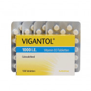 Купить Вигантолеттен (Vigantol, Vigantoletten) в таблетках 1000МЕ 100шт в Анапе